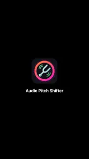 audio pitch shifter iphone screenshot 1