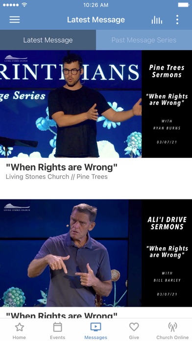 Living Stones Church Hawaii Screenshot