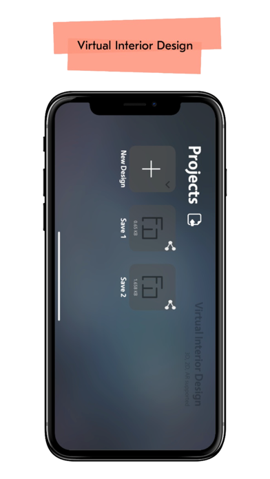Virtual Interior Design AR Screenshot
