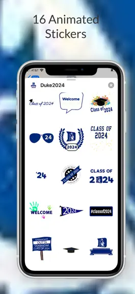 Game screenshot Duke Class of 2024 Stickers hack