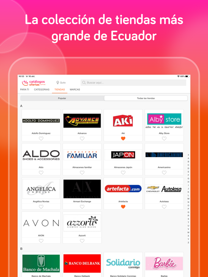 Catálogos y ofertas Ecuador