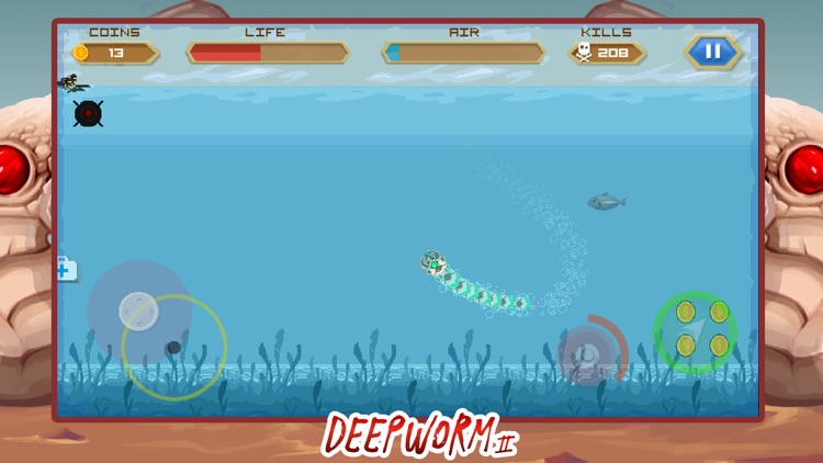 Deep Worm 2 Earthworm Dinosaur screenshot-5