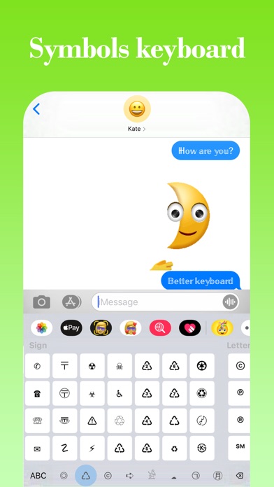 Symbols-Gifs & Emojis Keyboard Screenshot