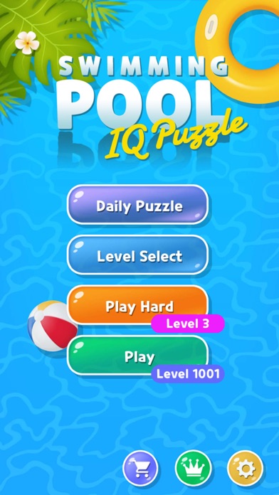 IQ Puzzle SwimmingPool Screenshot