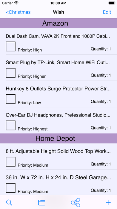 ShopIt - Grocery Shopping List Screenshot
