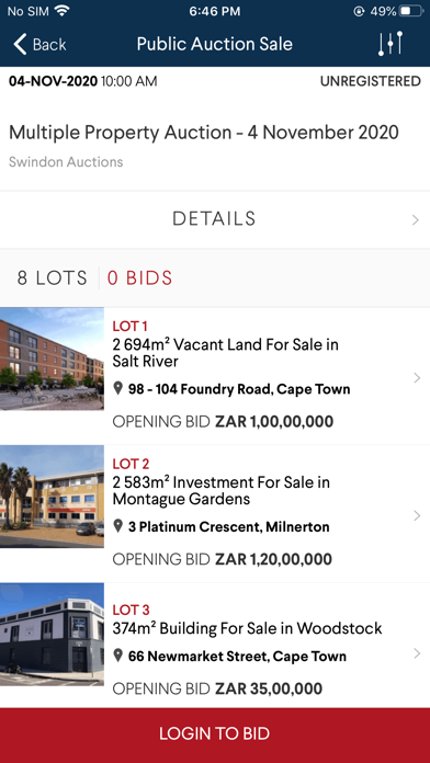Screenshot #2 pour Swindon Auctions
