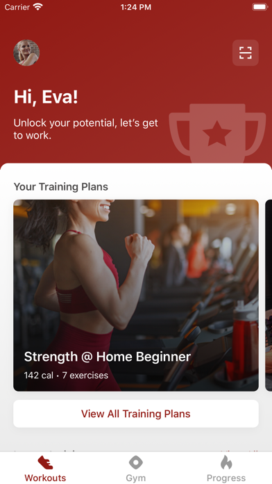 FitUp. Screenshot