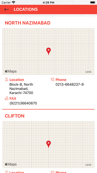 Dr Ziauddin Hospital Screenshot
