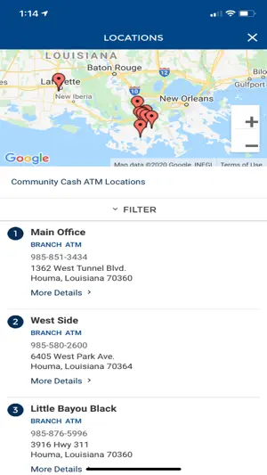 South Louisiana Bank Mobile screenshot 2