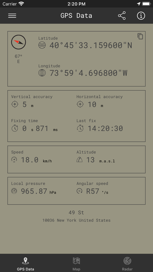 #3. GPS Data Smart (iOS) 来自: ExaMobile S.A.