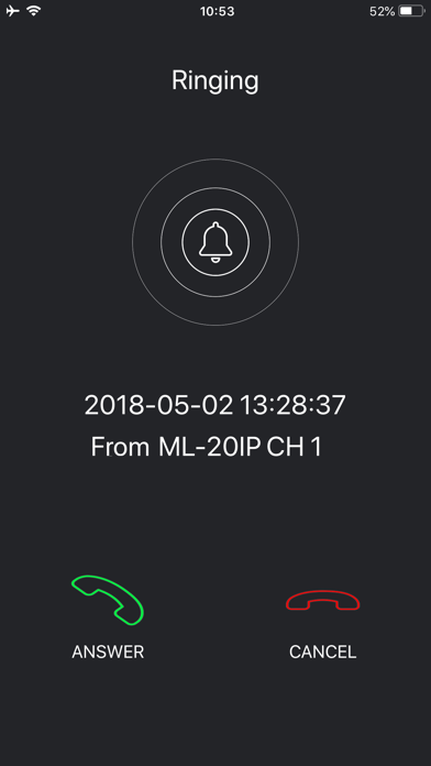 Slinex Cloud Call Screenshot