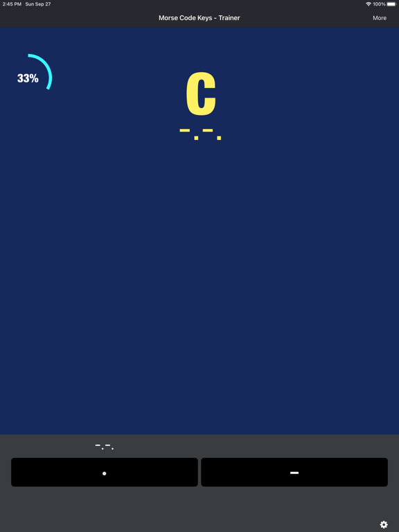 Screenshot #6 pour Morse Code Keys - Trainer