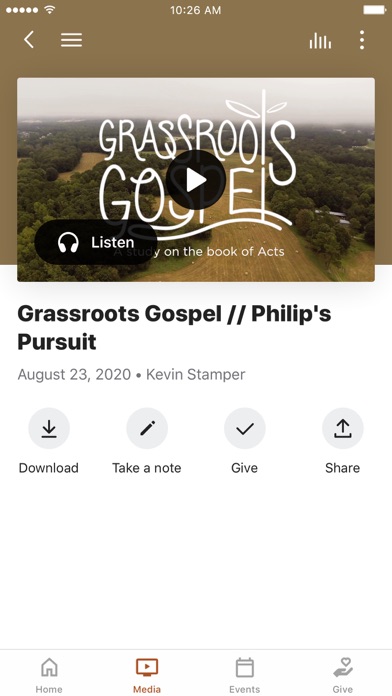 Restoration Church App Screenshot