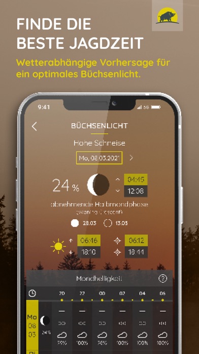 Jagdwetter Screenshot