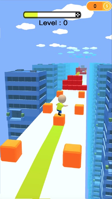 Race Skip Block Super Guy 3d Screenshot