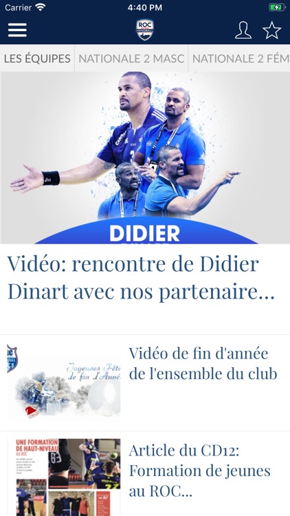 ROC Aveyron Handball screenshot-5