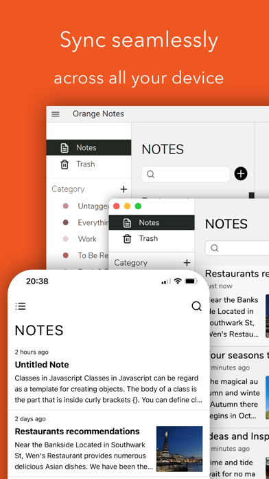 Orange Notes Screenshot