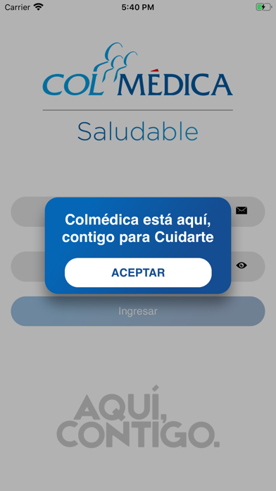 Screenshot #1 pour Colmédica Saludable