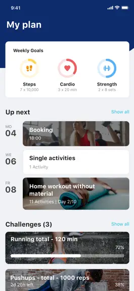 Game screenshot TPASC Fitness App mod apk