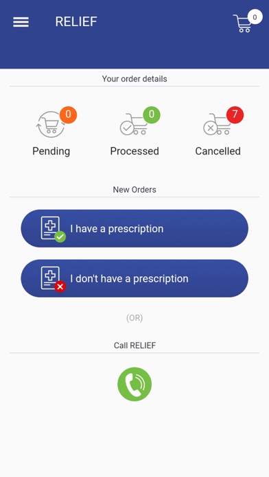 Relief Pharmacy Screenshot
