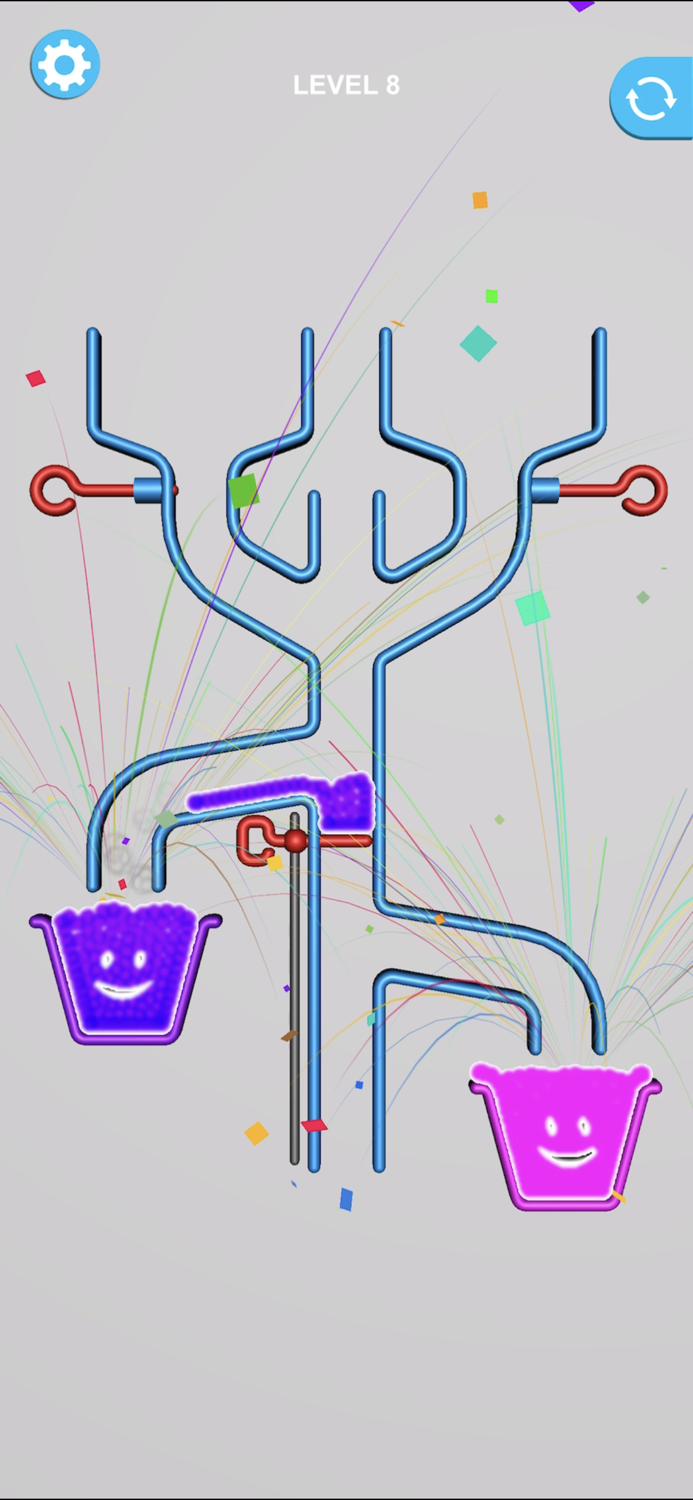 Paint Flow 3D-Fill Right Color