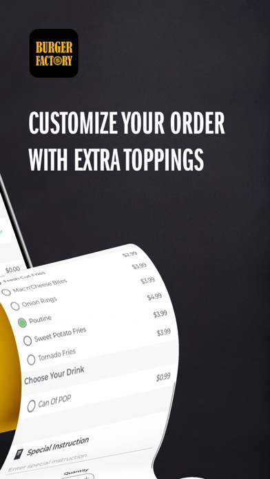 Burger Factory Restaurant Screenshot