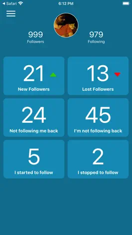 Game screenshot Track Followers for Twitter mod apk