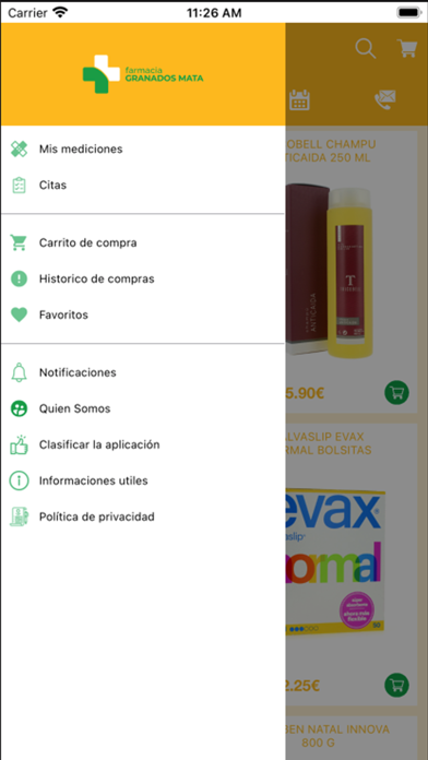Farmacia Granados Mata Screenshot