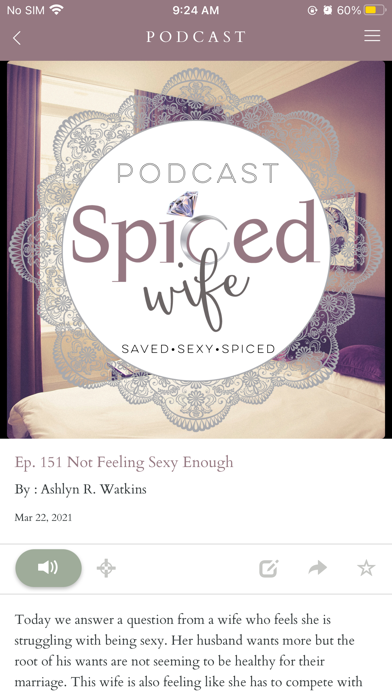 Spiced Wife App Screenshot