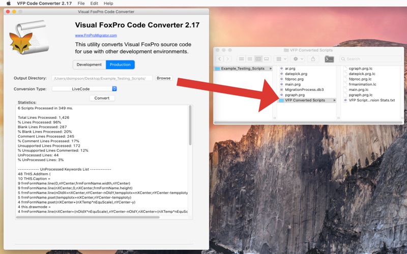 Screenshot #3 pour VFP Code Converter