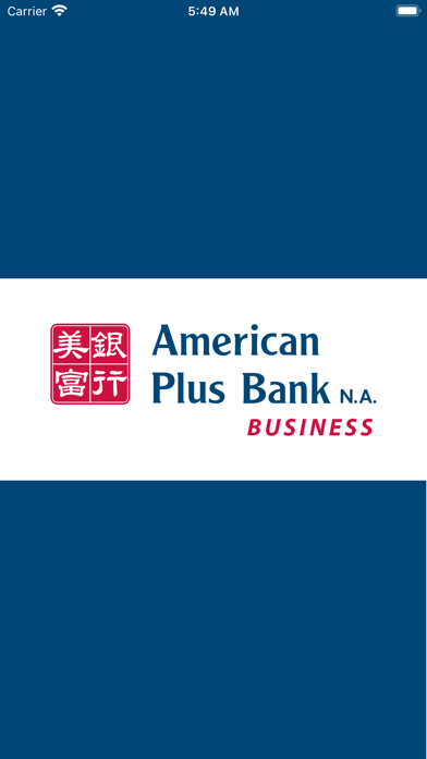 American Plus Bank Business Screenshot
