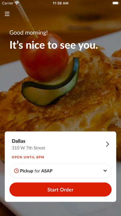 Dallas Grilled Cheese Co. Screenshot
