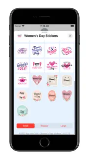 women's day - gifs & stickers iphone screenshot 4