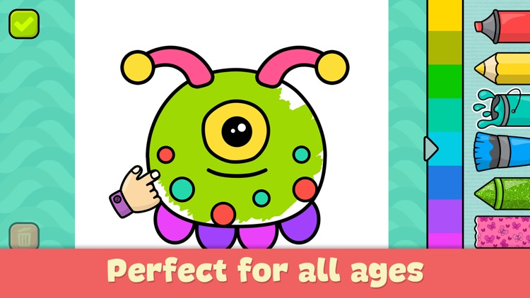 Baby coloring book for kids 2+ screenshot-0