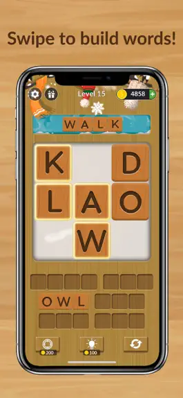 Game screenshot Woody Block Puzzle Word Search apk