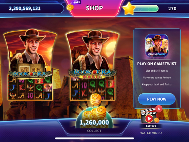 ‎Book of Ra™ Deluxe Slot Screenshot