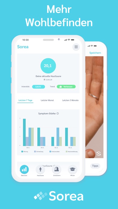 Screenshot #1 pour Psoriasis Helferin | Sorea