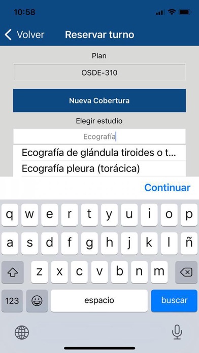 Investigaciones Médicas Screenshot