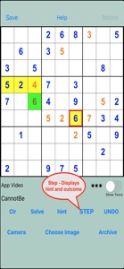 Camera Sudoku screenshot #2 for iPhone