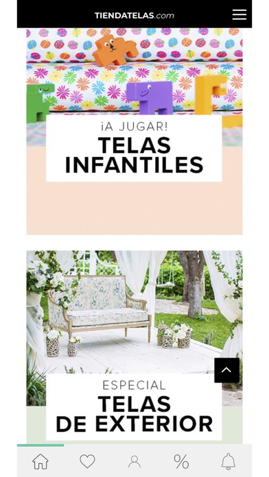 TIENDATELAS.com screenshot 2