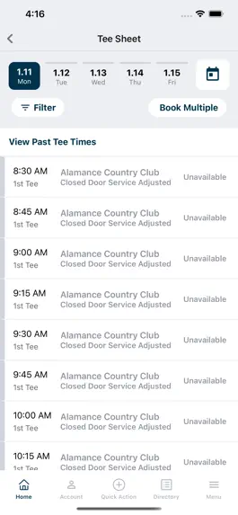 Game screenshot Alamance Country Club hack