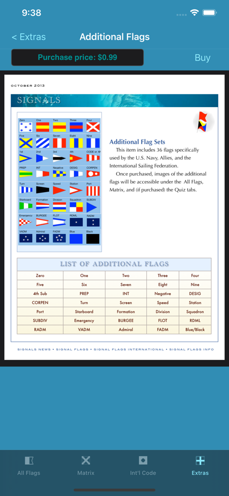 Signal Flags Info screenshot 8
