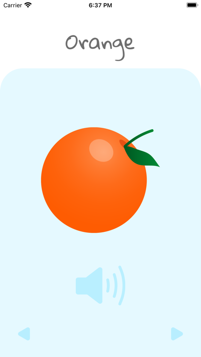 Fruits Learning For Kids Screenshot