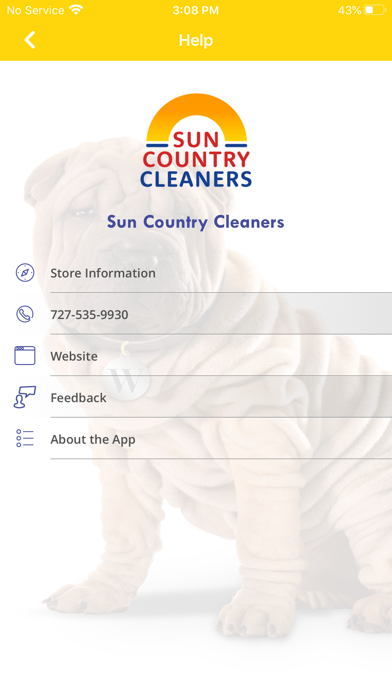 Sun Country Cleaners Screenshot