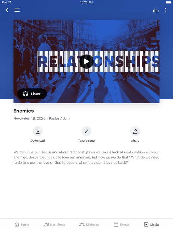 Screenshot #6 pour RiverLife Church FL