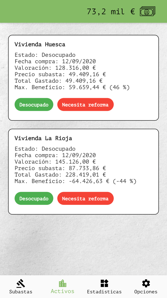 #8. Subastas BOE Simulator (iOS) 由: HERNANDEZ VON HARTMANN MIGUEL ANGEL