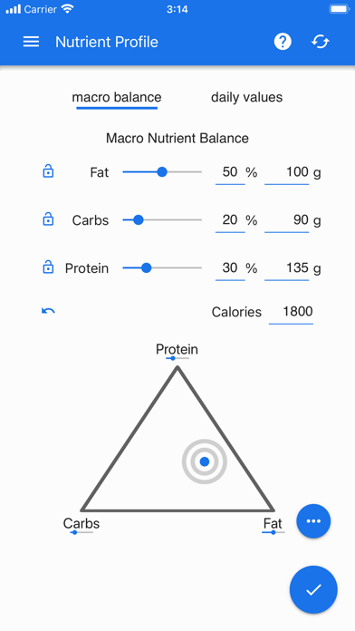 WellBalancedMeal Screenshot