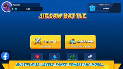 Jigsaw Battle World screenshot 1