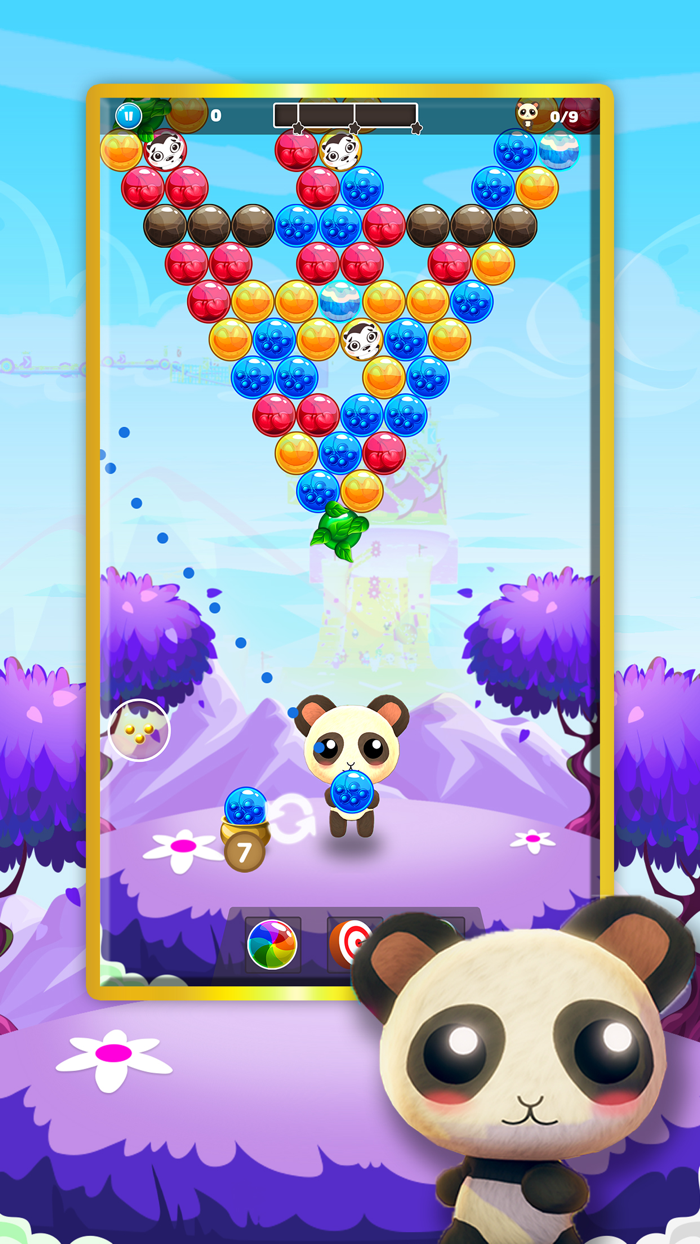 Falling Bubbles Shooting Blast