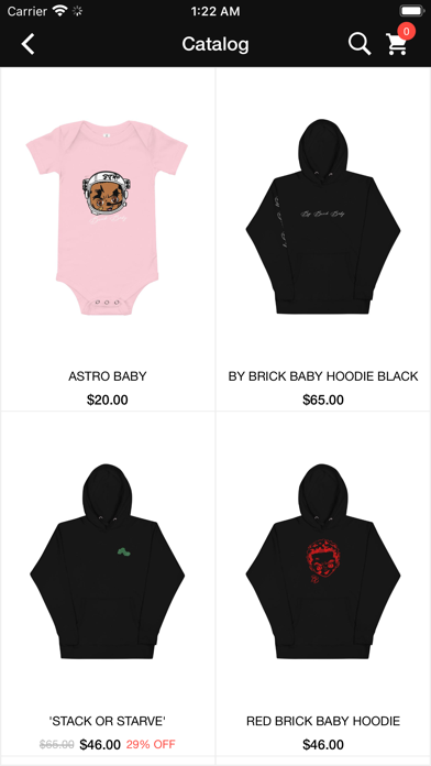 Brick Baby Clothing Screenshot
